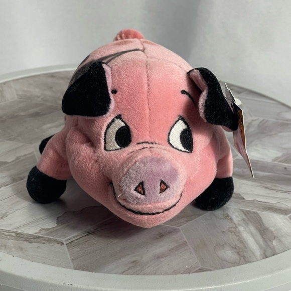 Disney Store Kyle Pig Plush Home on the Range 6” No Sound w/ Tag 2004 Signed - Picture 1 of 9